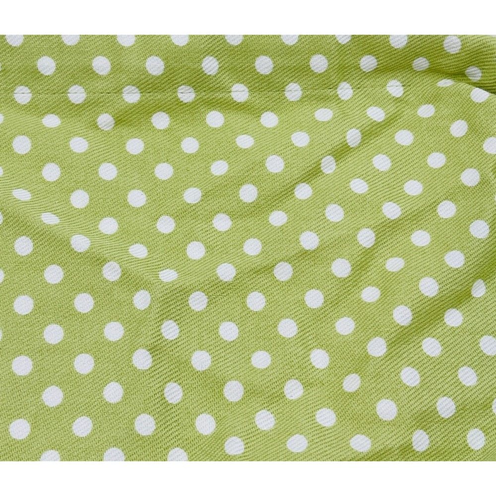 Pottery Barn Kids Sabrina Basket 7 Liner Lot Green White Mini Dot Medium Large